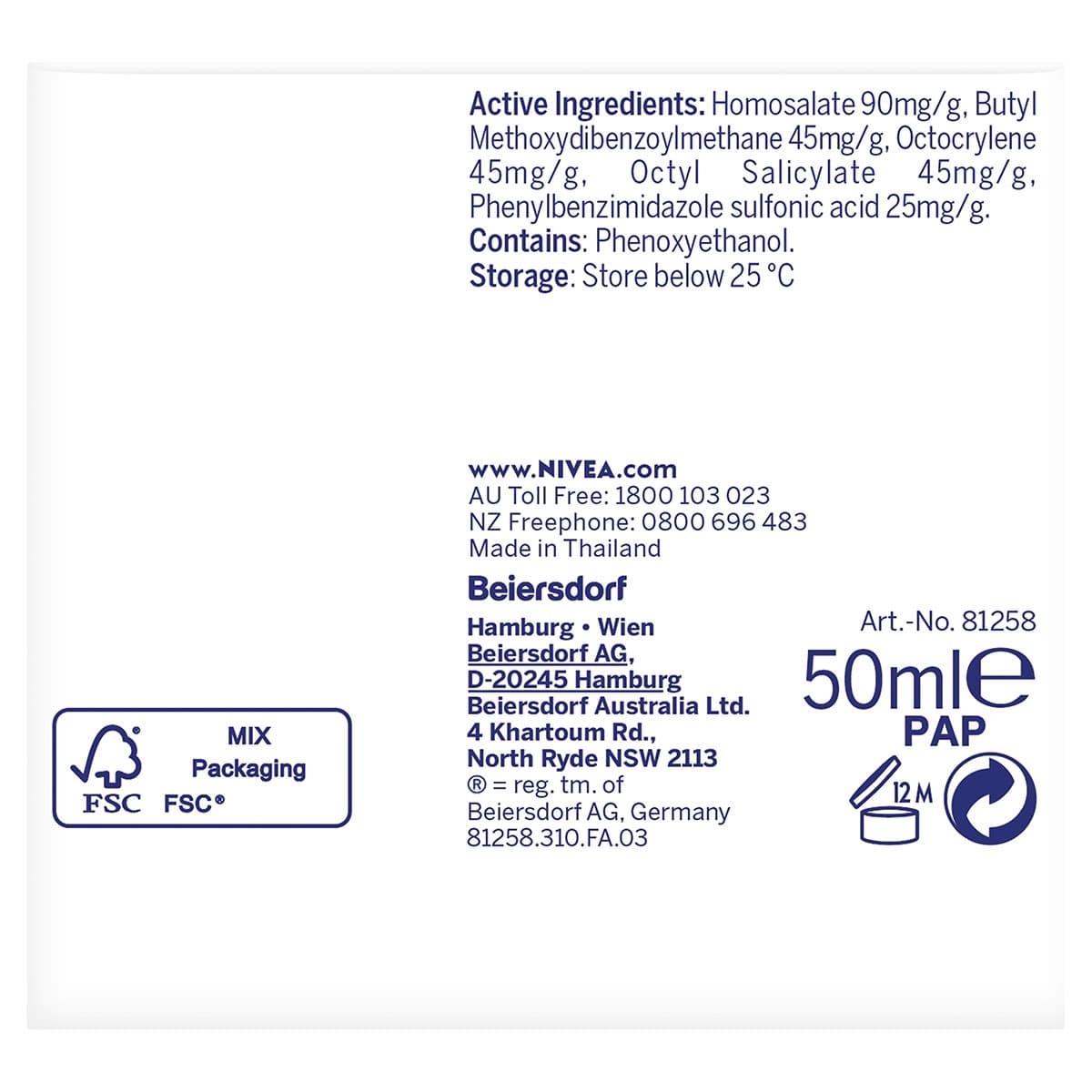 Thumbnail Nivea Hydrating Day Cream SPF30 50ml