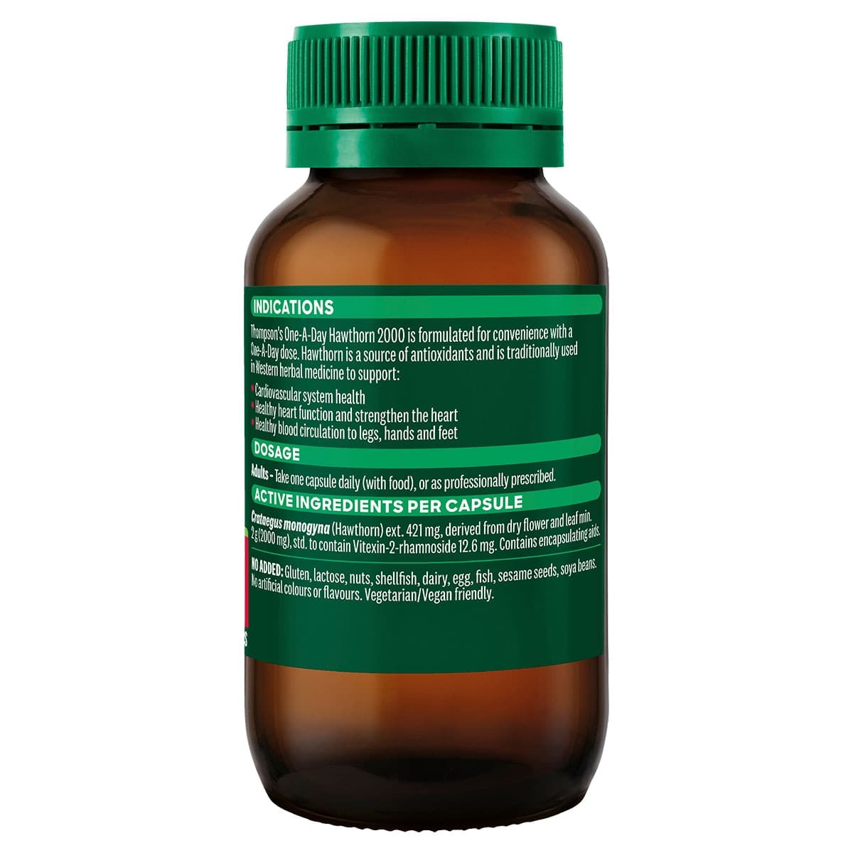 Thumbnail Thompsons One a Day Hawthorn 2000mg 60 Capsules