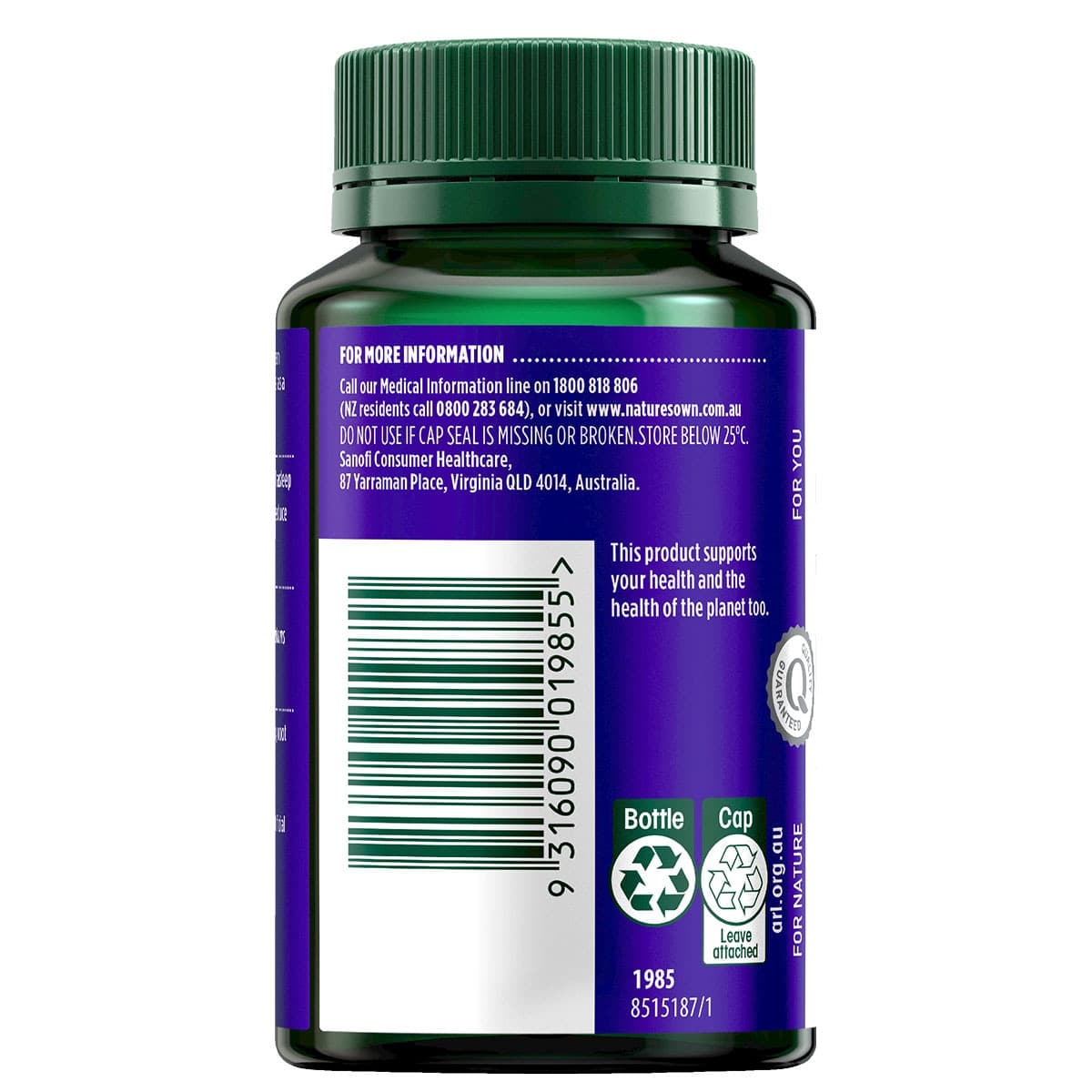 Thumbnail Nature's Own Valerian Forte 2000mg 60 Capsules