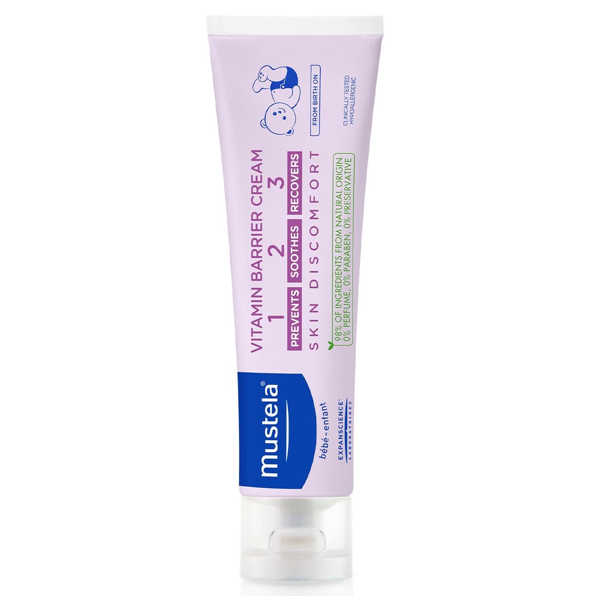 Thumbnail Mustela 123 Vitamin Barrier Cream 100ml