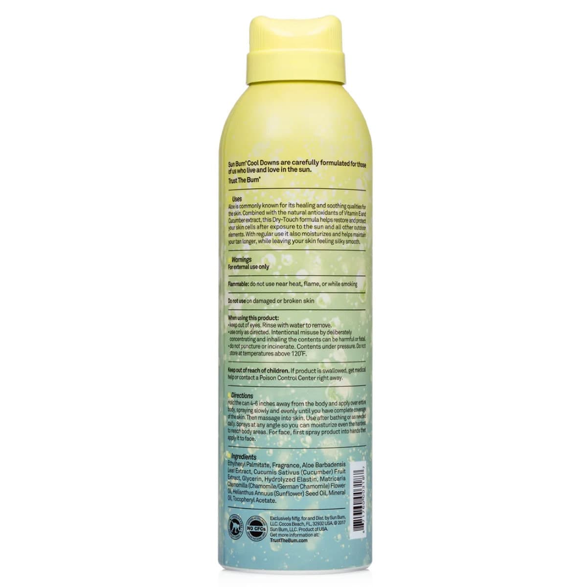 Thumbnail Sun Bum Cool Down Moisturising After Sun Spray 170g