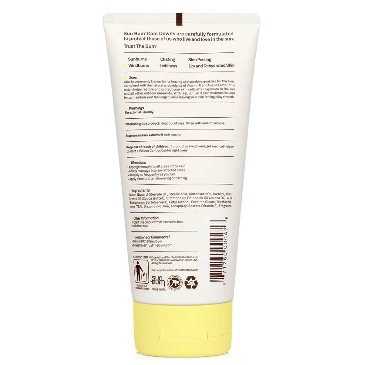 Thumbnail Sun Bum Cool Down Moisturising After Sun Lotion 177ml