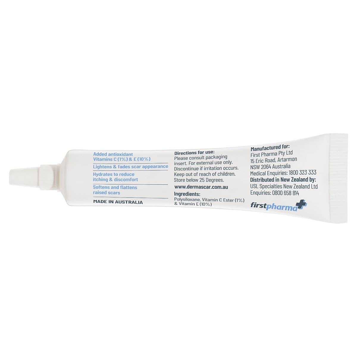 Thumbnail DermaScar Silicone Scar Reduction Gel Platinum C&E 15g