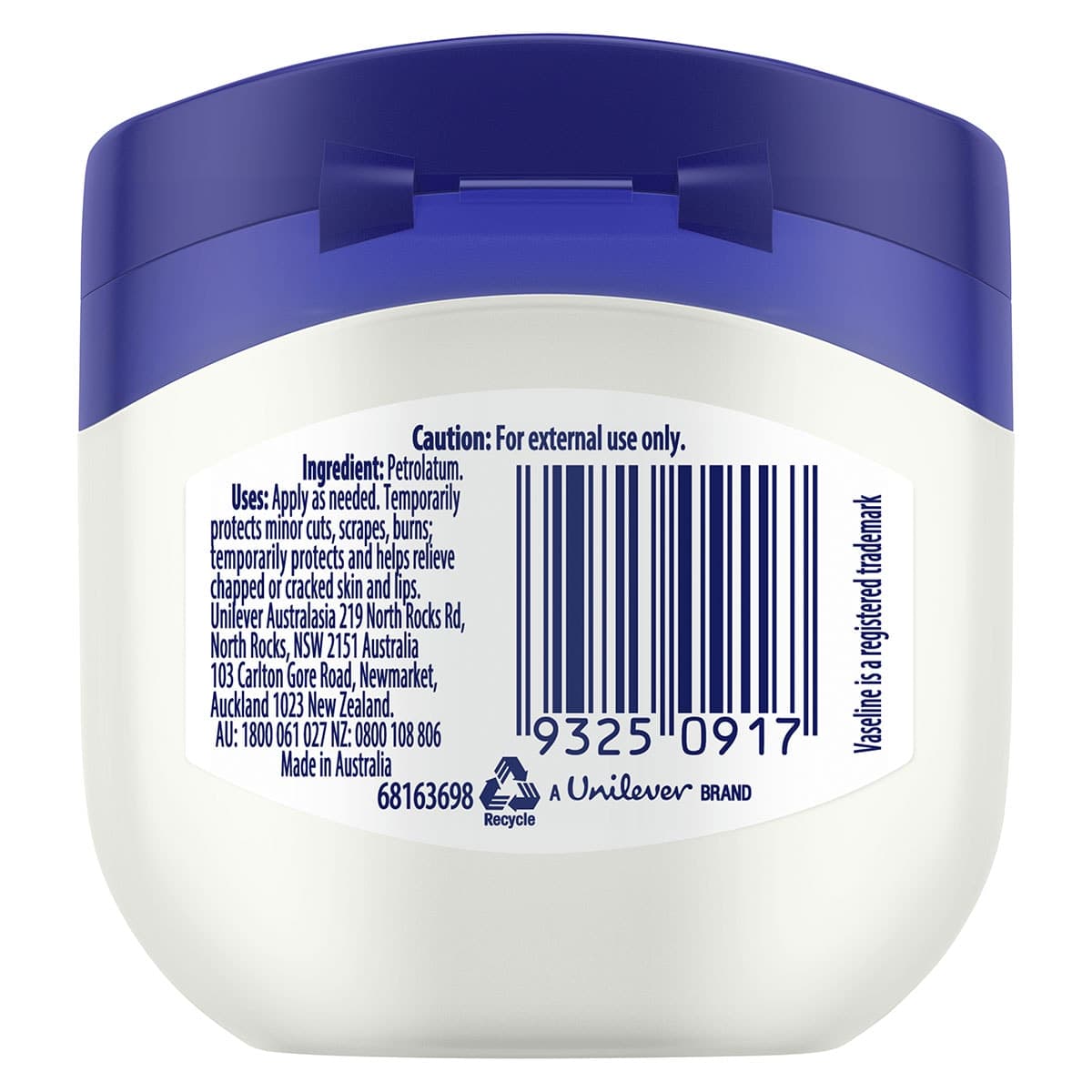 Thumbnail Vaseline Petroleum Jelly Original 50g