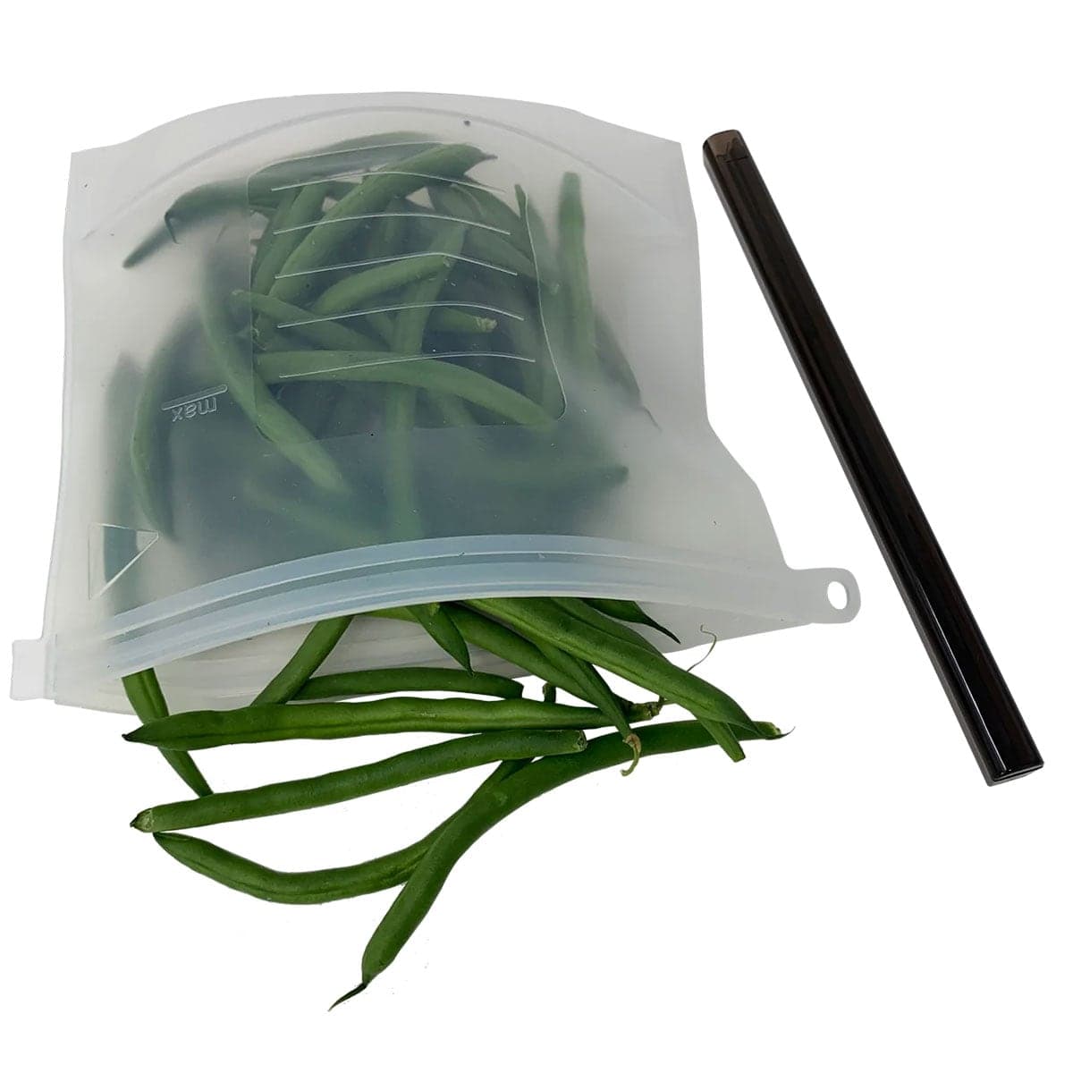 Thumbnail Little Mashies Reusable Food Silicone Storage Bag Large (1000ml)