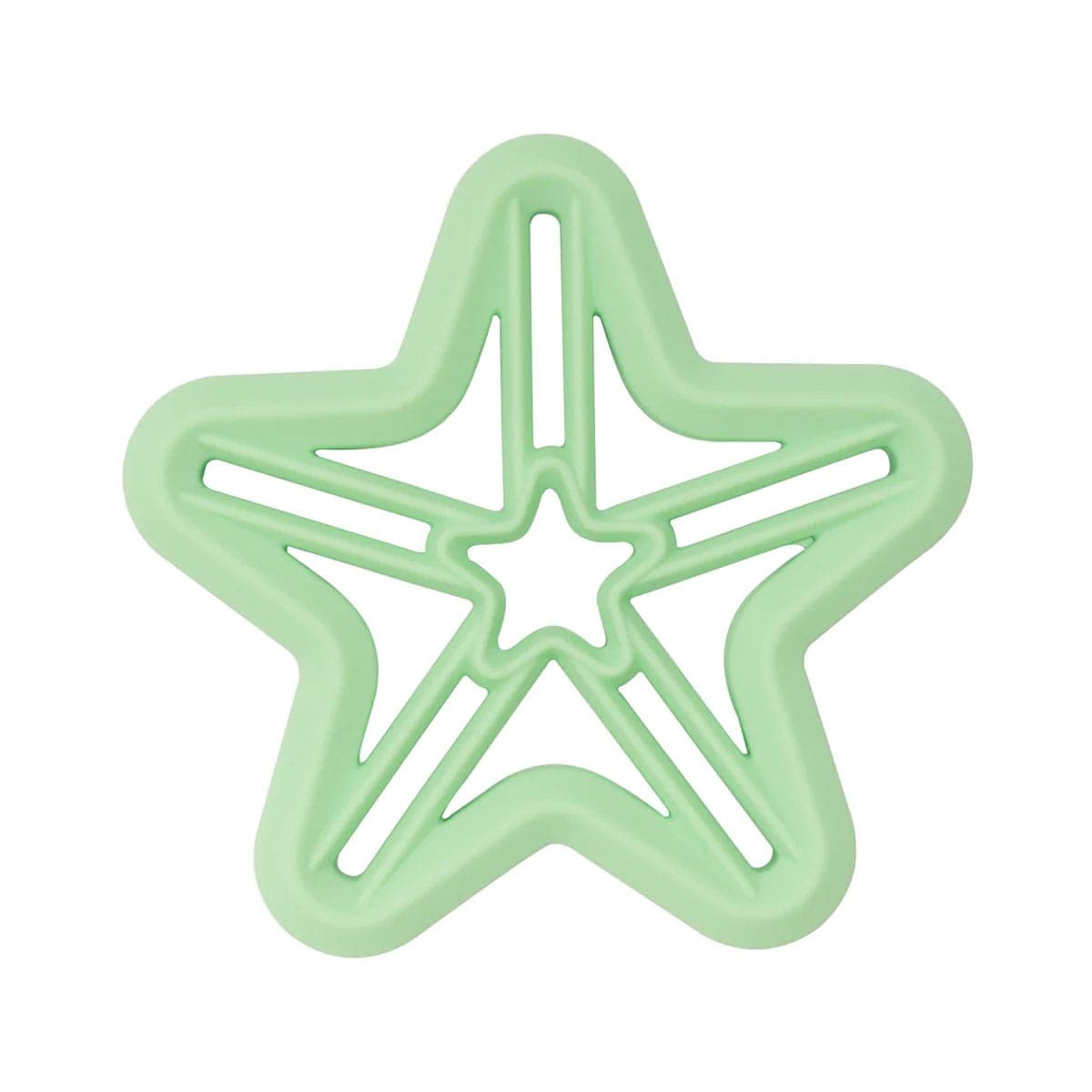 Thumbnail Little Woods Shooting Star Silicone Baby Teether Mint