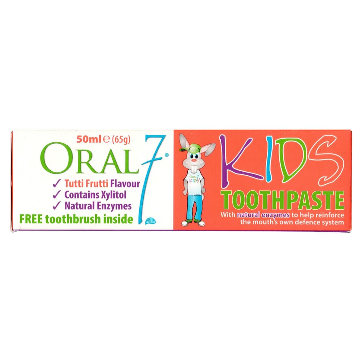 Thumbnail Oral Seven Kids Toothpaste Tutti Frutti Taste 50ml