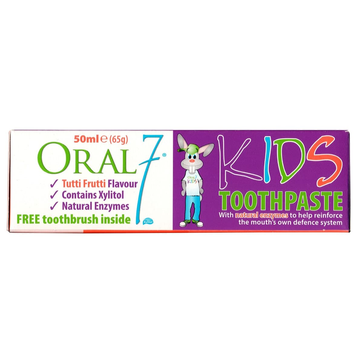 Thumbnail Oral Seven Kids Toothpaste Tutti Frutti Taste 50ml