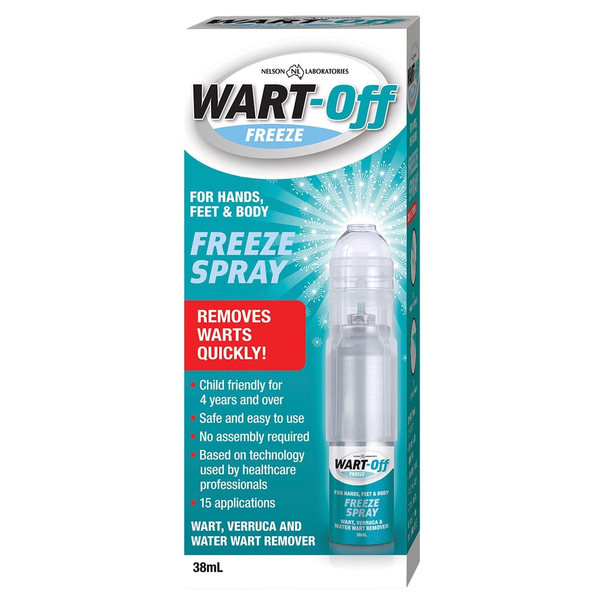Thumbnail Wart Off Freeze Spray Wart Remover 38ml