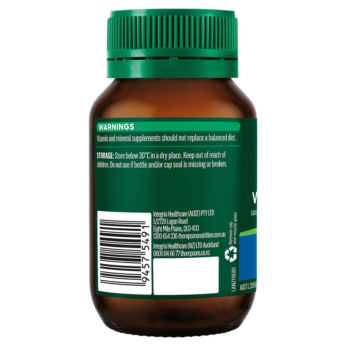 Thumbnail Thompsons Vitamin B5 500mg 60 Tablets