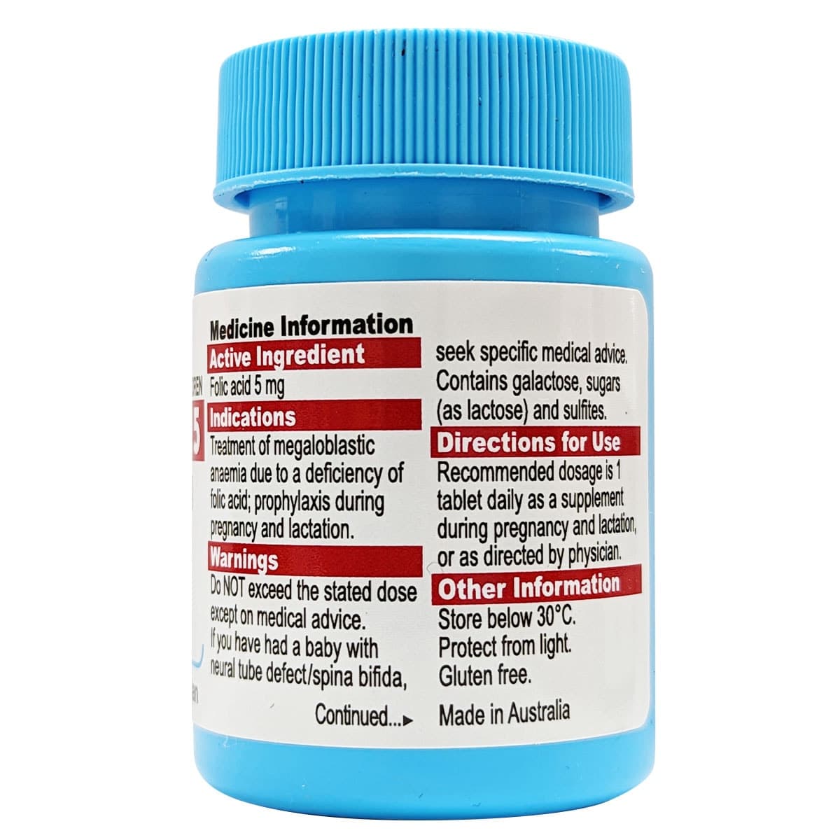 Thumbnail Megafol 5 Folic Acid (5mg) 100 Tablets