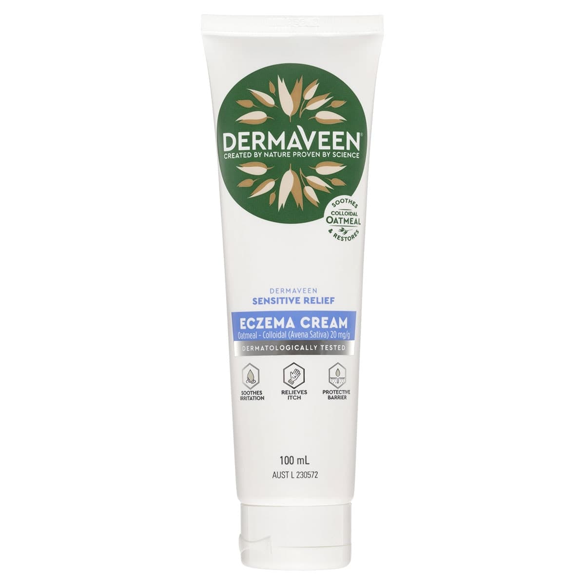 Thumbnail DermaVeen Sensitive Relief Eczema Cream 100ml