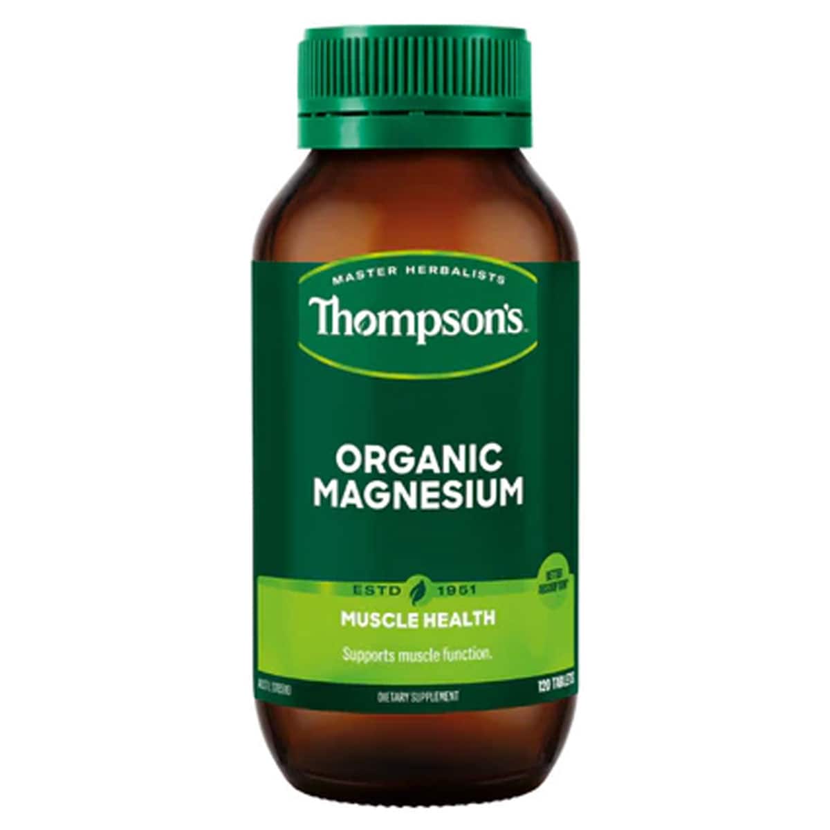 Thumbnail Thompsons Organic Magnesium 120 Tablets