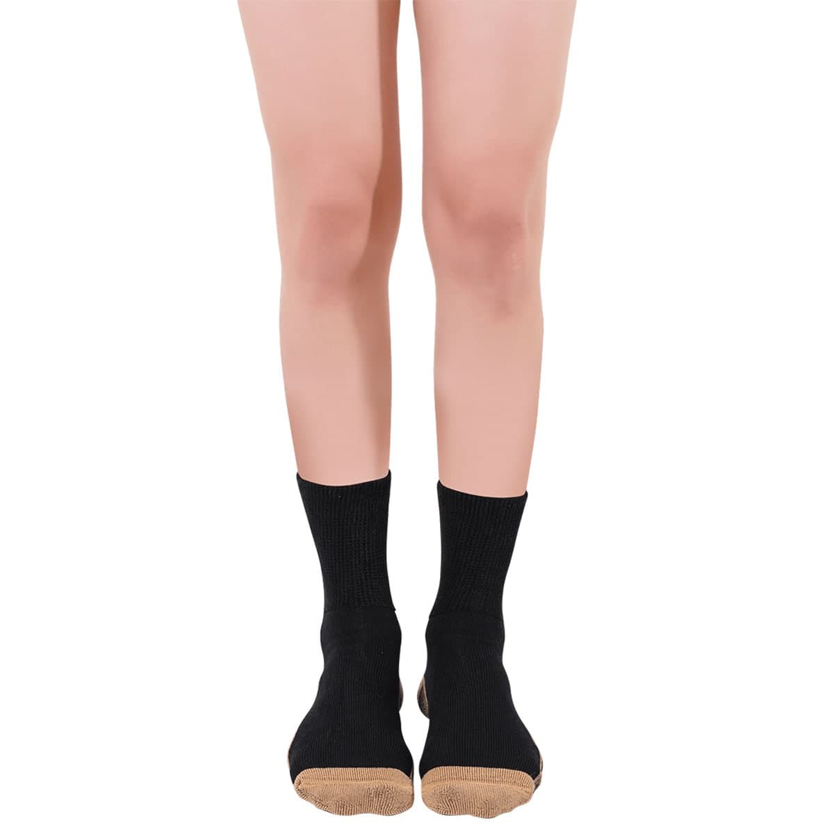 Thumbnail Glucology Diabetic Copper Based Socks Unisex Black Large 1 Pair
