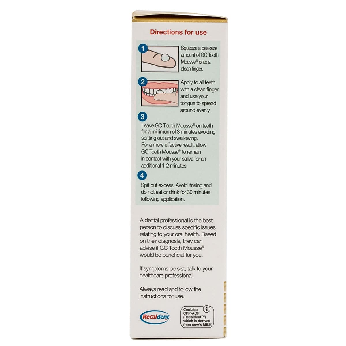 Thumbnail GC Tooth Mousse Vanilla Flavour 40g