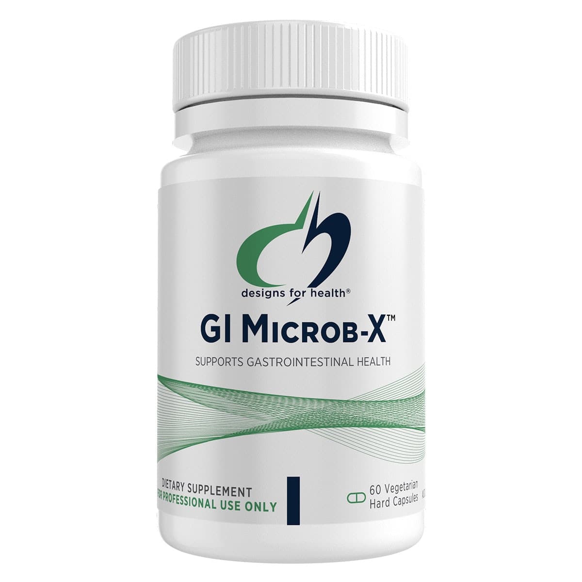 Thumbnail Designs for Health GI Microb-X 60 Vege Hard Capsules