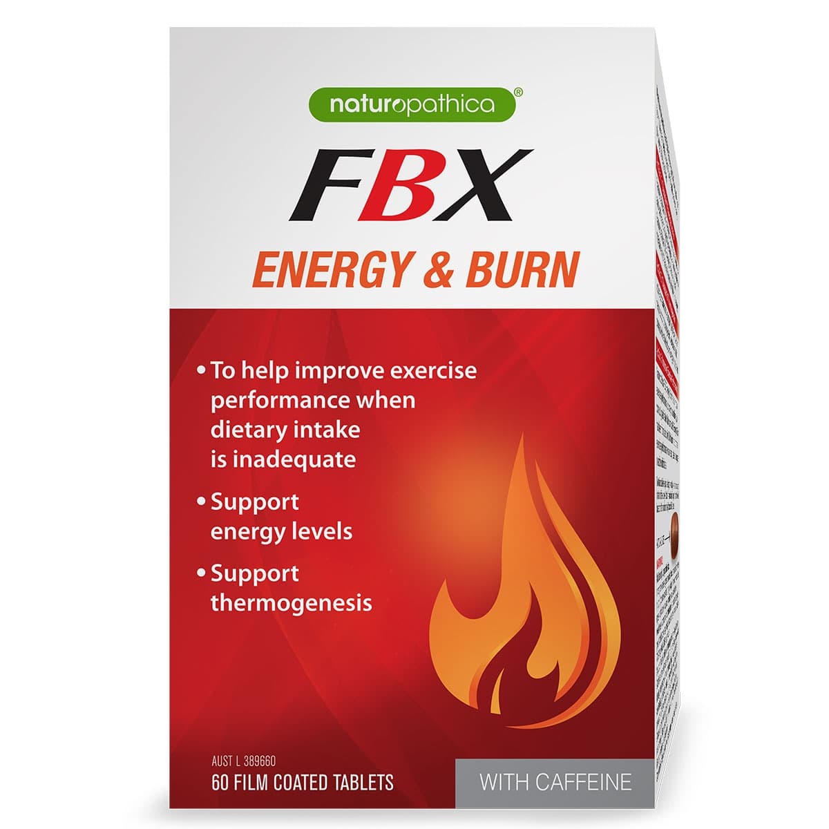 Thumbnail Naturopathica FBX Energy & Burn 60 Tablets