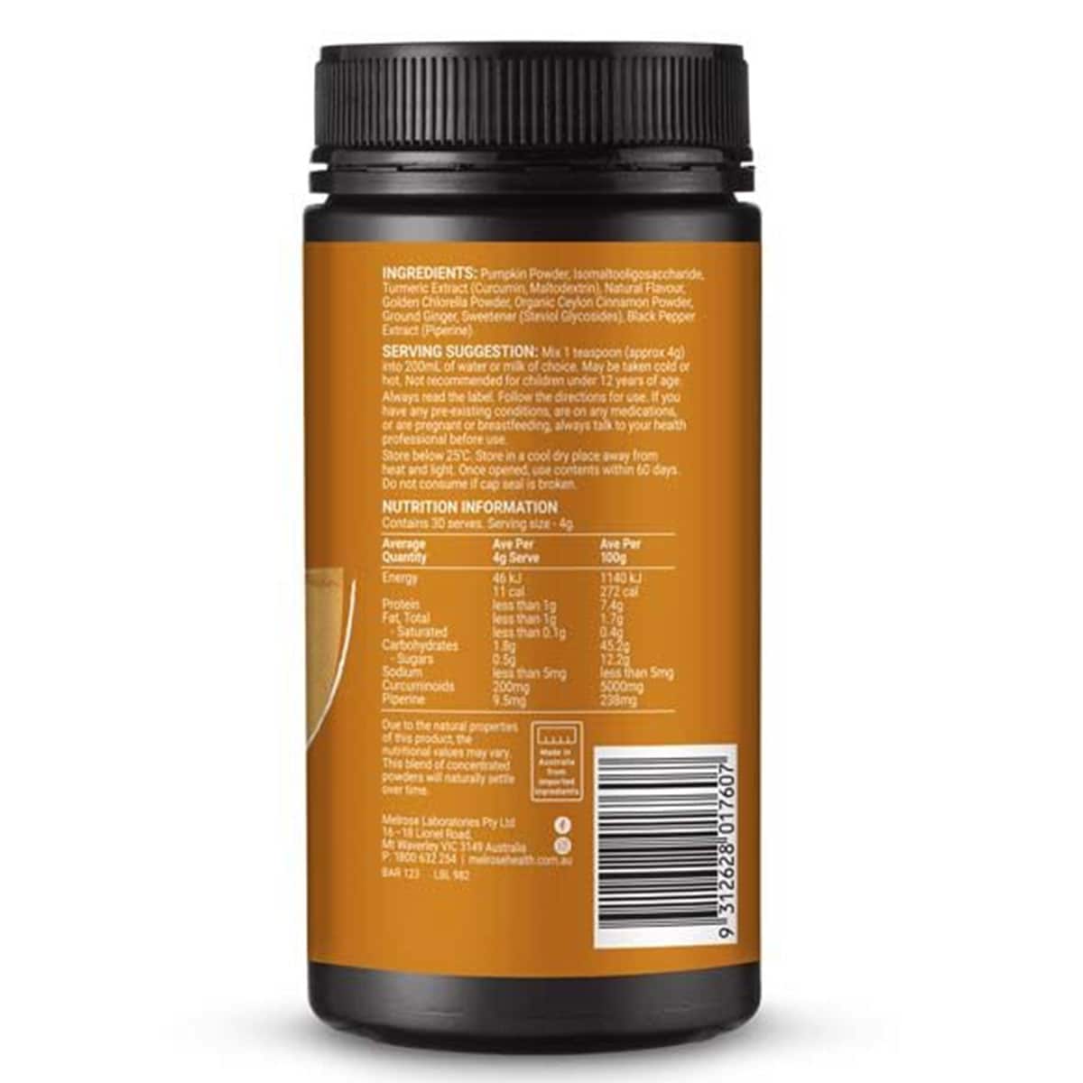 Thumbnail Melrose High Strength Turmeric SuperBlend 120g