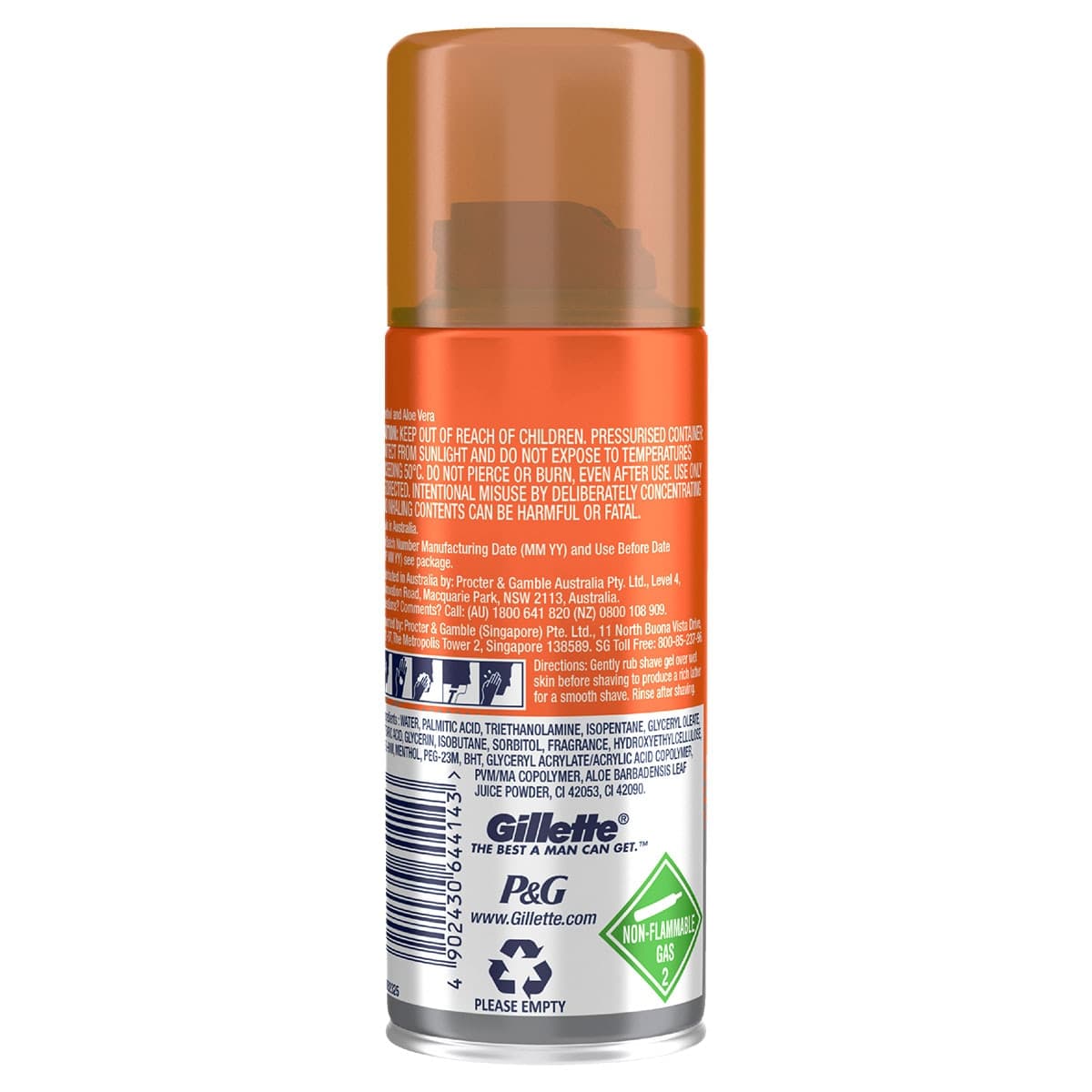 Thumbnail Gillette Pro Shave Gel Icy Cool Menthol 70g