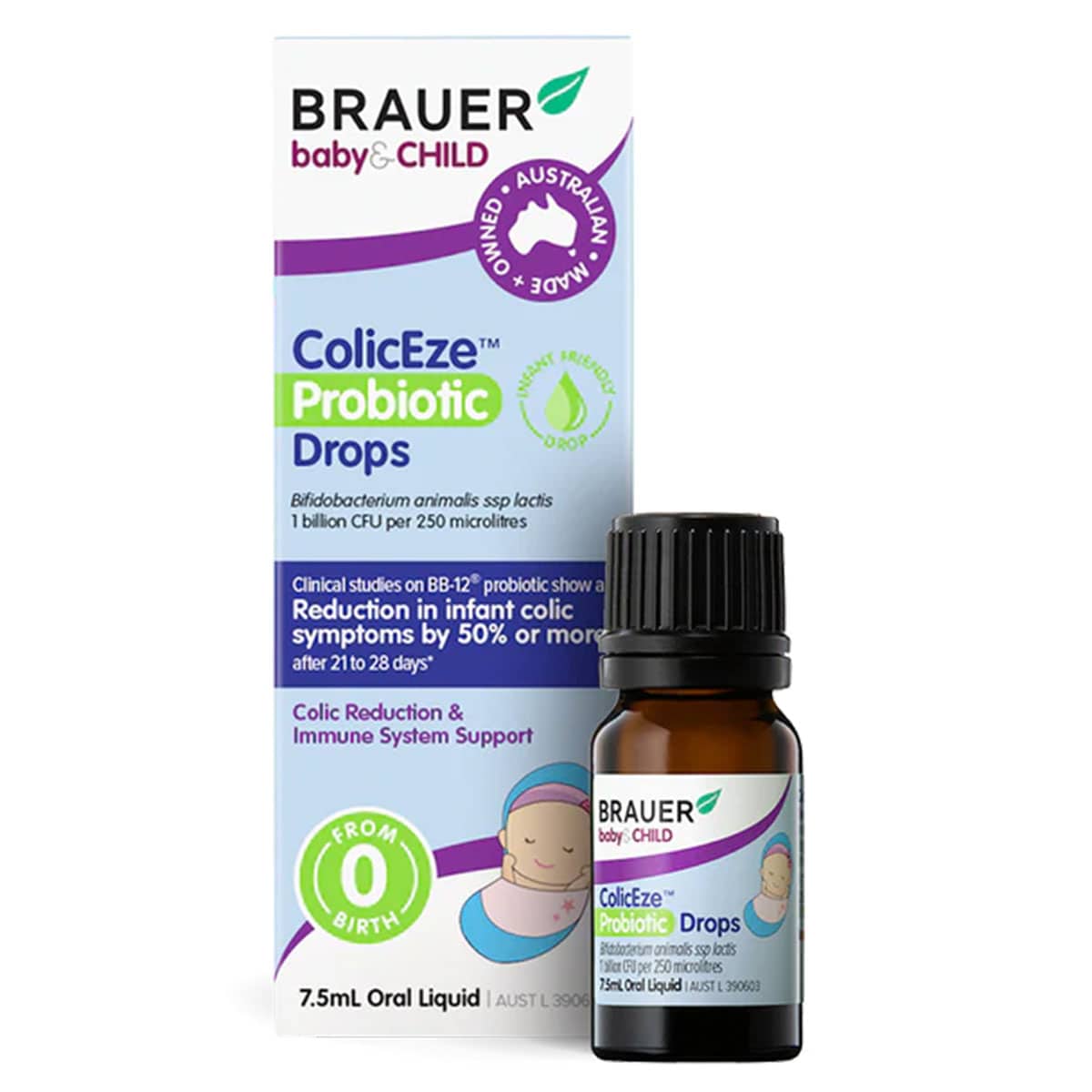 Thumbnail Brauer Baby & Child Coliceze Probiotic Drops for infants 7.5ml