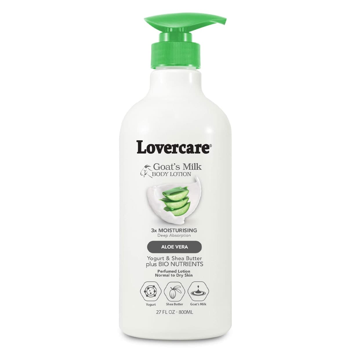 Thumbnail Lovers Care Goats Milk Body Lotion Aloe Vera 800ml