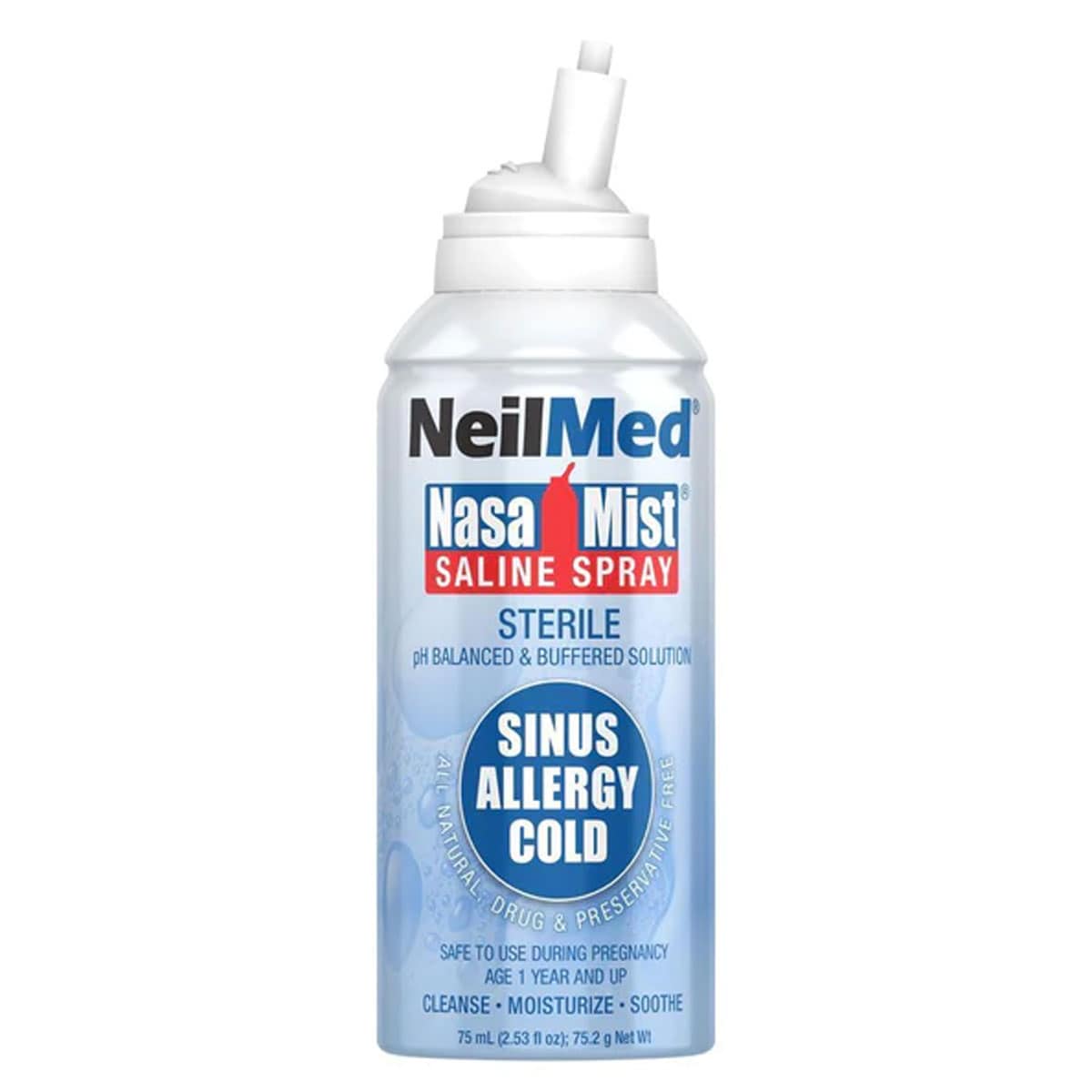 Thumbnail NeilMed NasaMist Isotonic Saline Nasal Spray 75ml