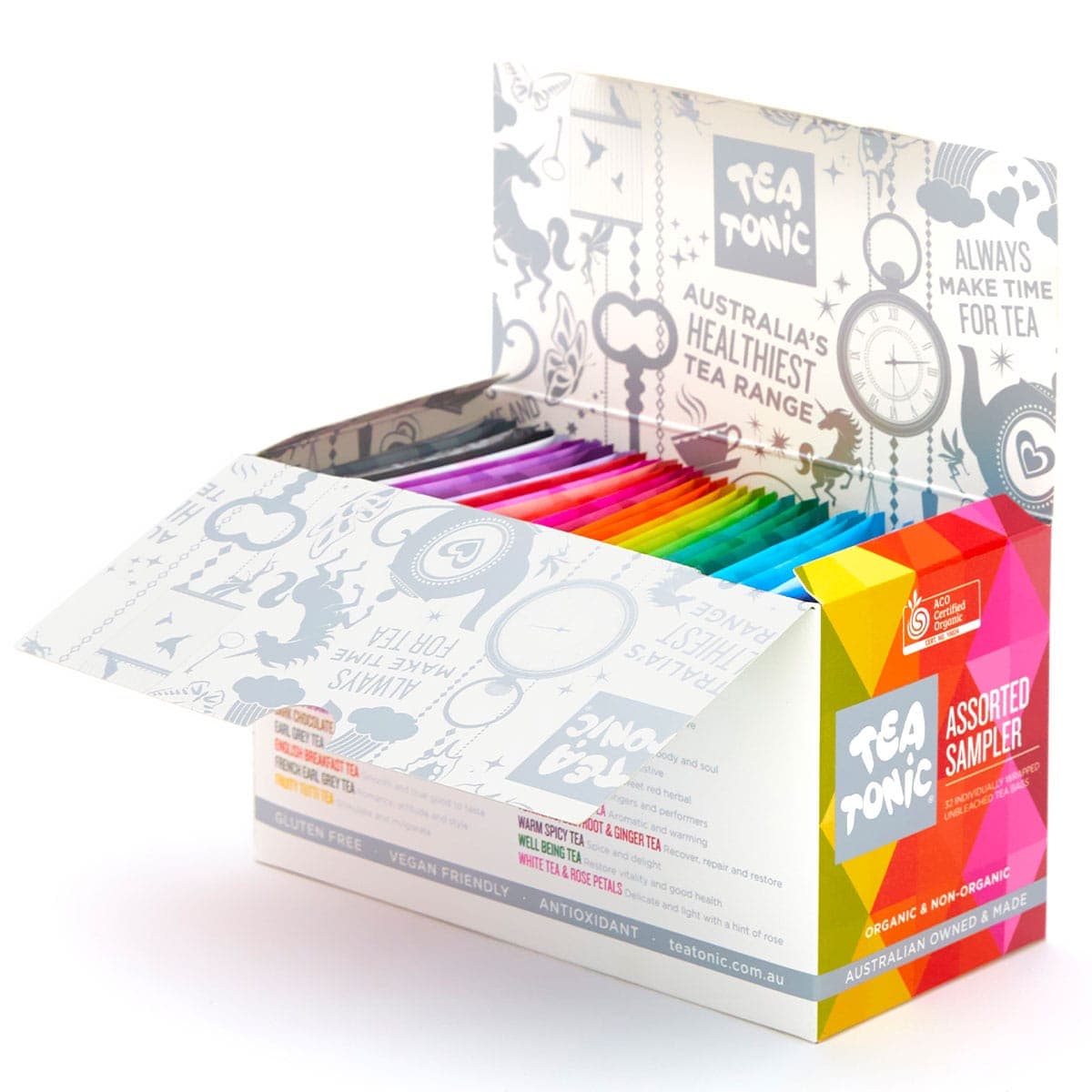 Thumbnail Tea Tonic Assorted Tea Bags Sample Box 33 Pack