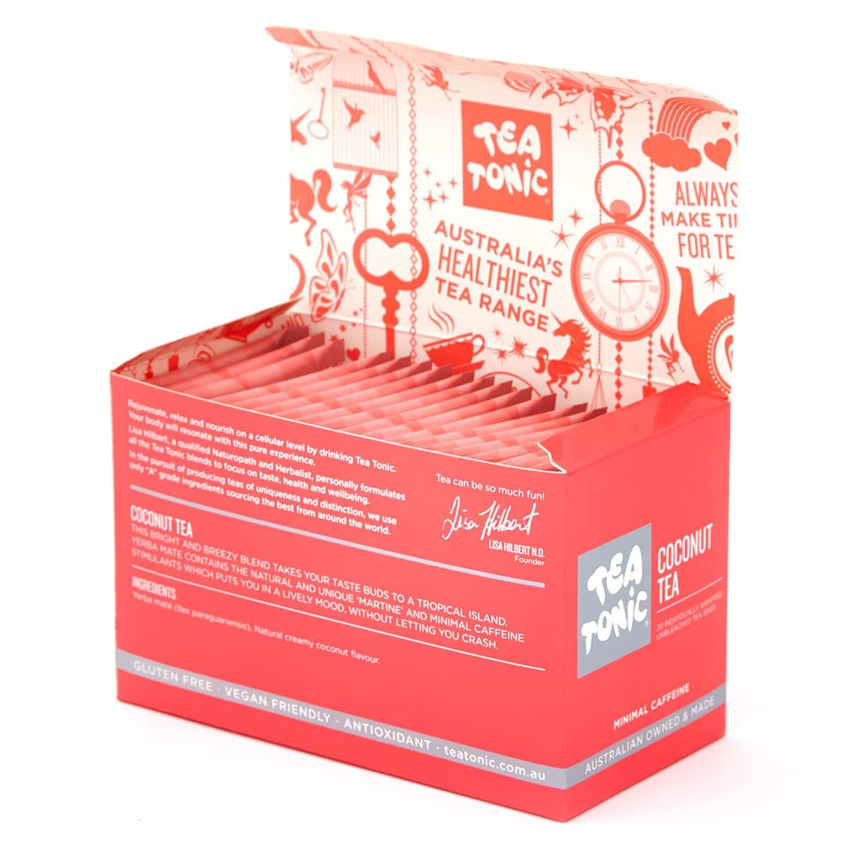 Thumbnail Tea Tonic Coconut Tea Bags 20 Pack
