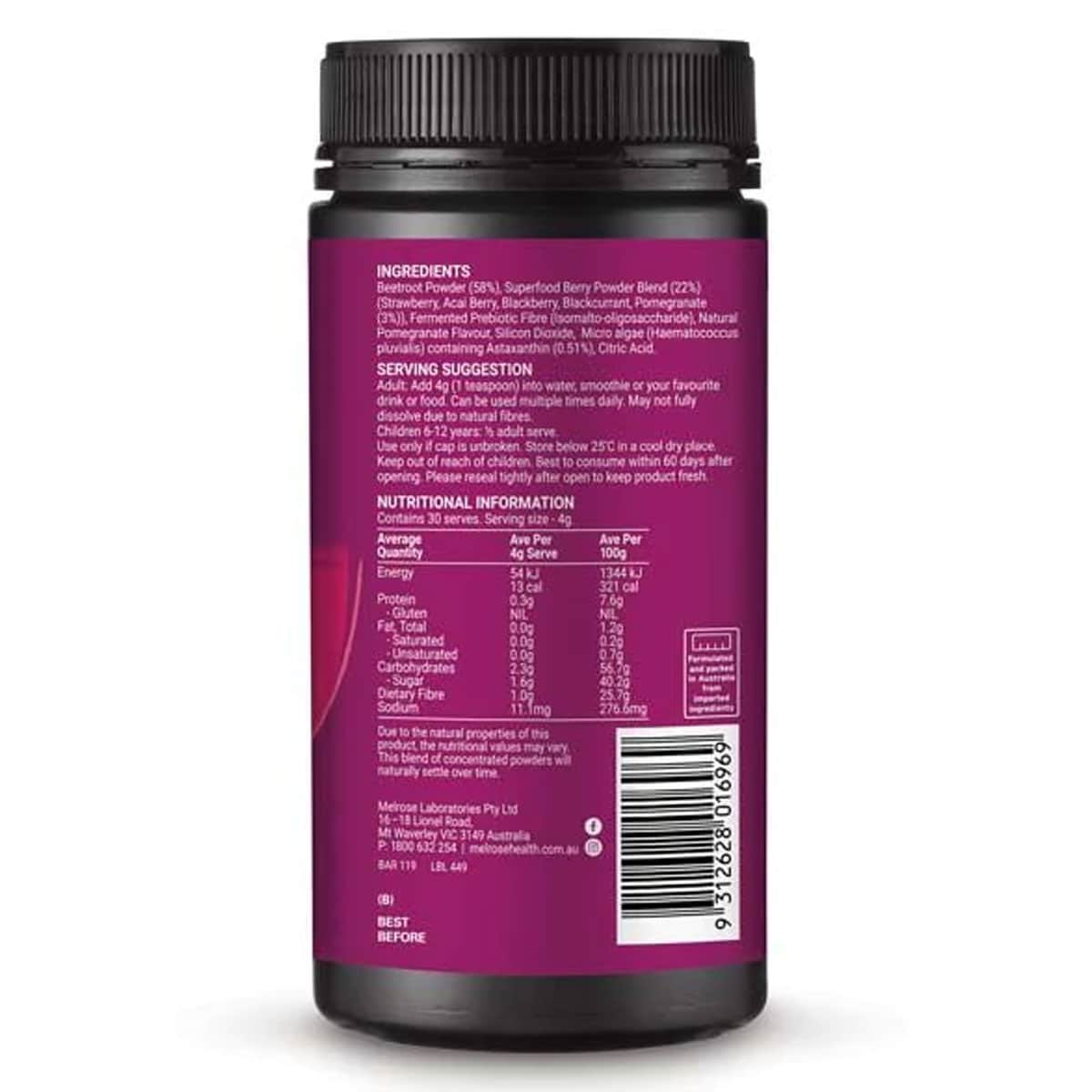 Thumbnail Melrose Essential Reds 120g