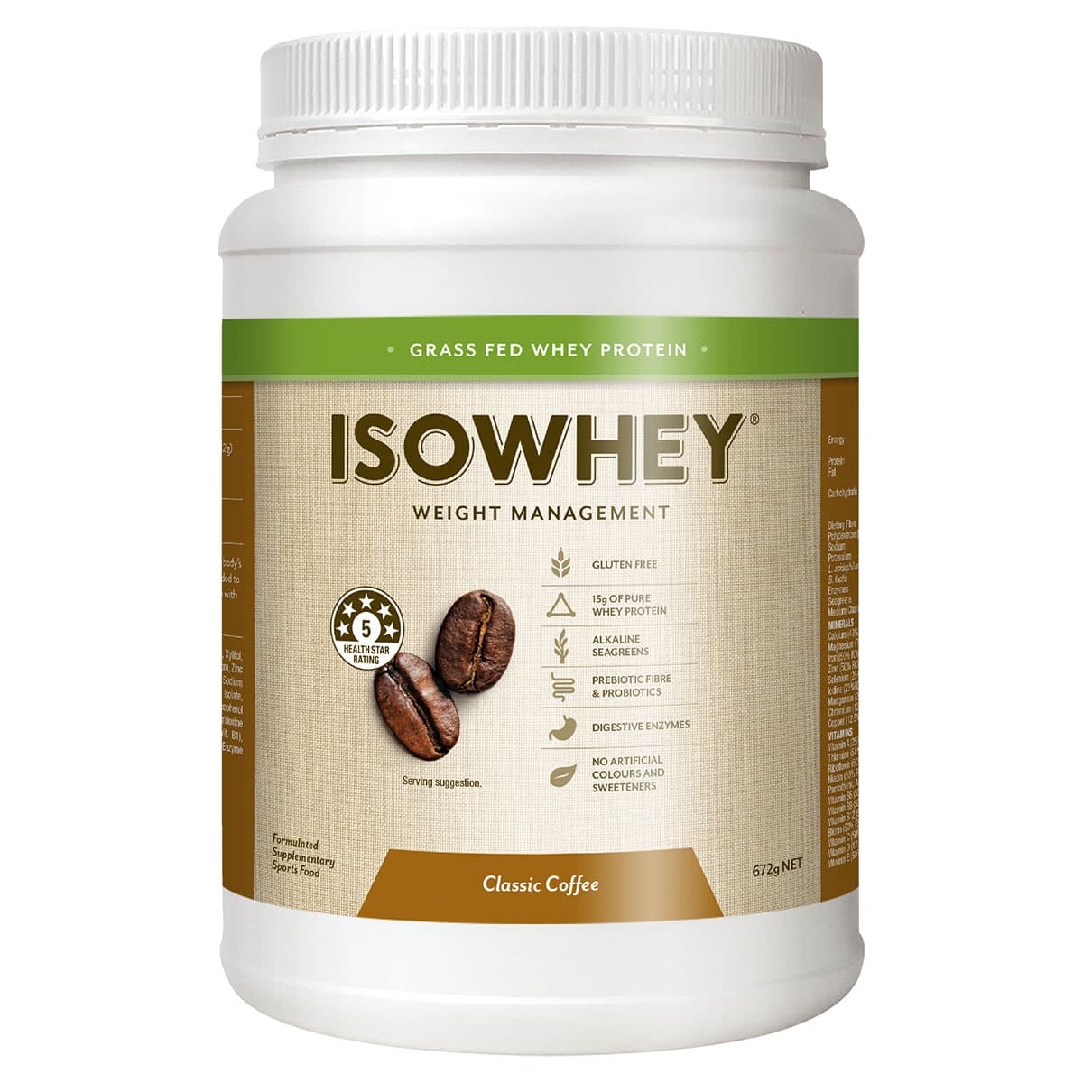 Thumbnail IsoWhey Complete Classic Coffee 672g