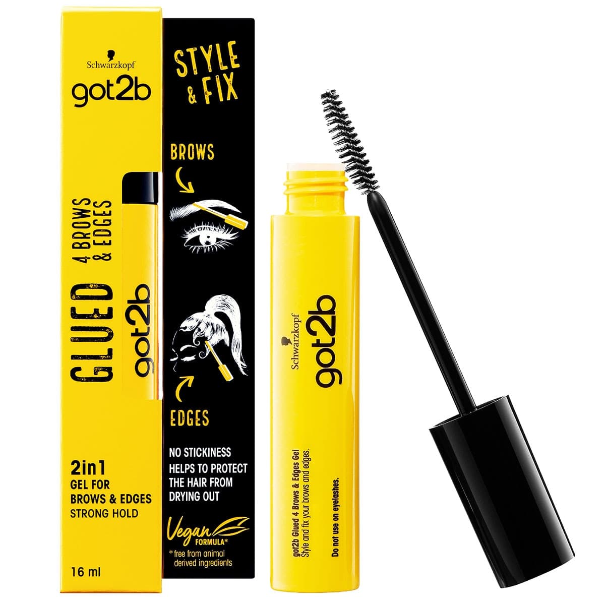 Thumbnail Schwarzkopf Got2b Glued 4 Brows & Edges 16ml