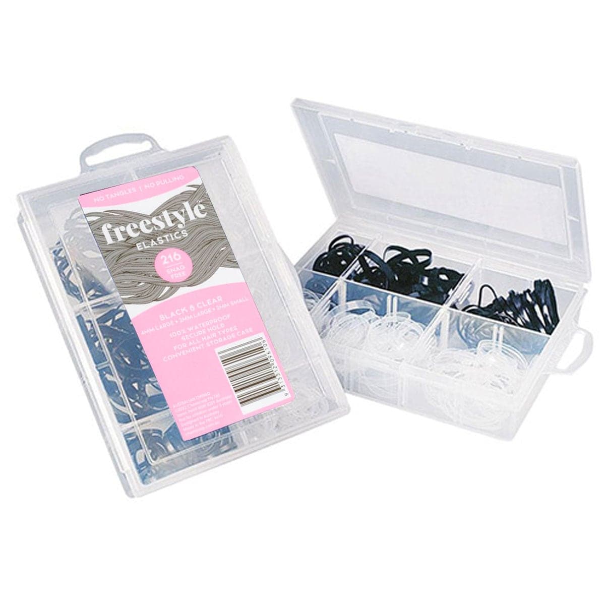 Thumbnail Freestyle Snag Free Hair Elastics Value Pack 216 Pieces