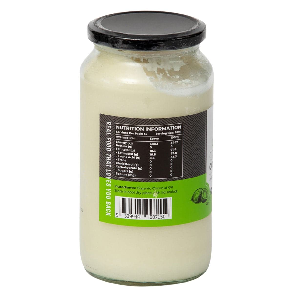 Thumbnail Honest to Goodness Organic Coconut Oil Purified & Deodorised 1 Litre