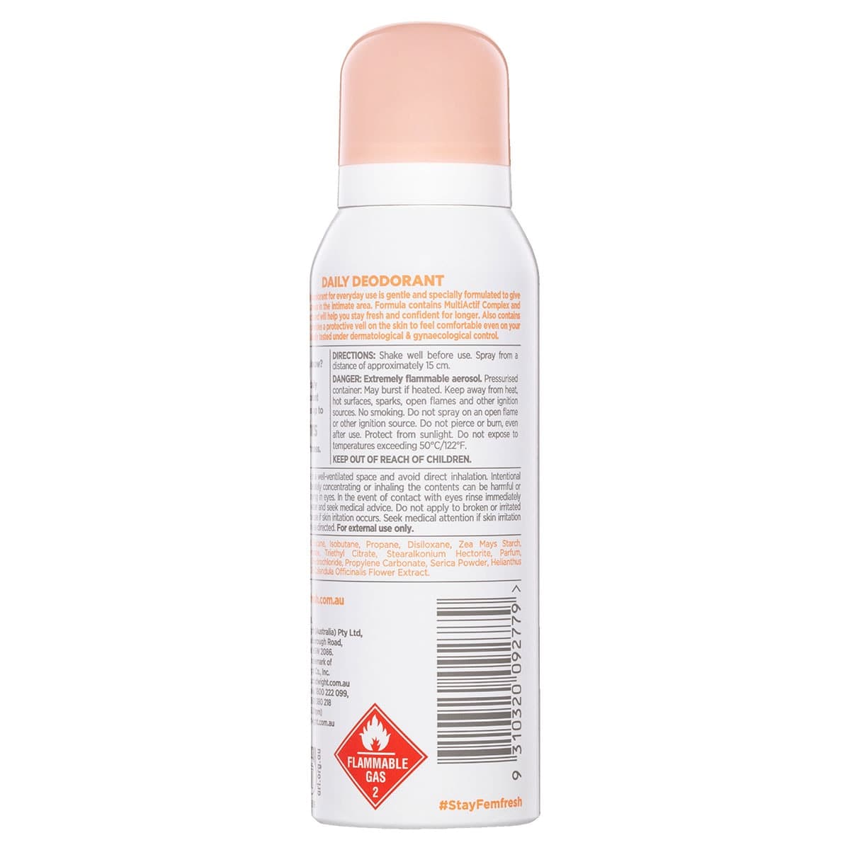 Thumbnail Femfresh Feminine Deodorant Spray 75g