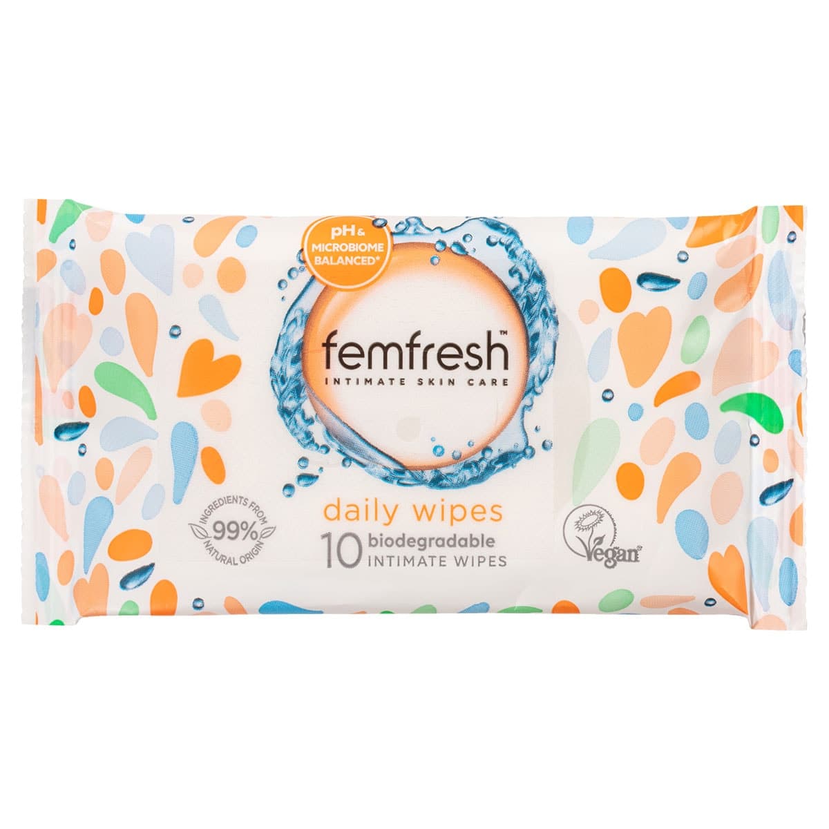 Thumbnail Femfresh Intimate Care Pocket Wipes 10 Pack
