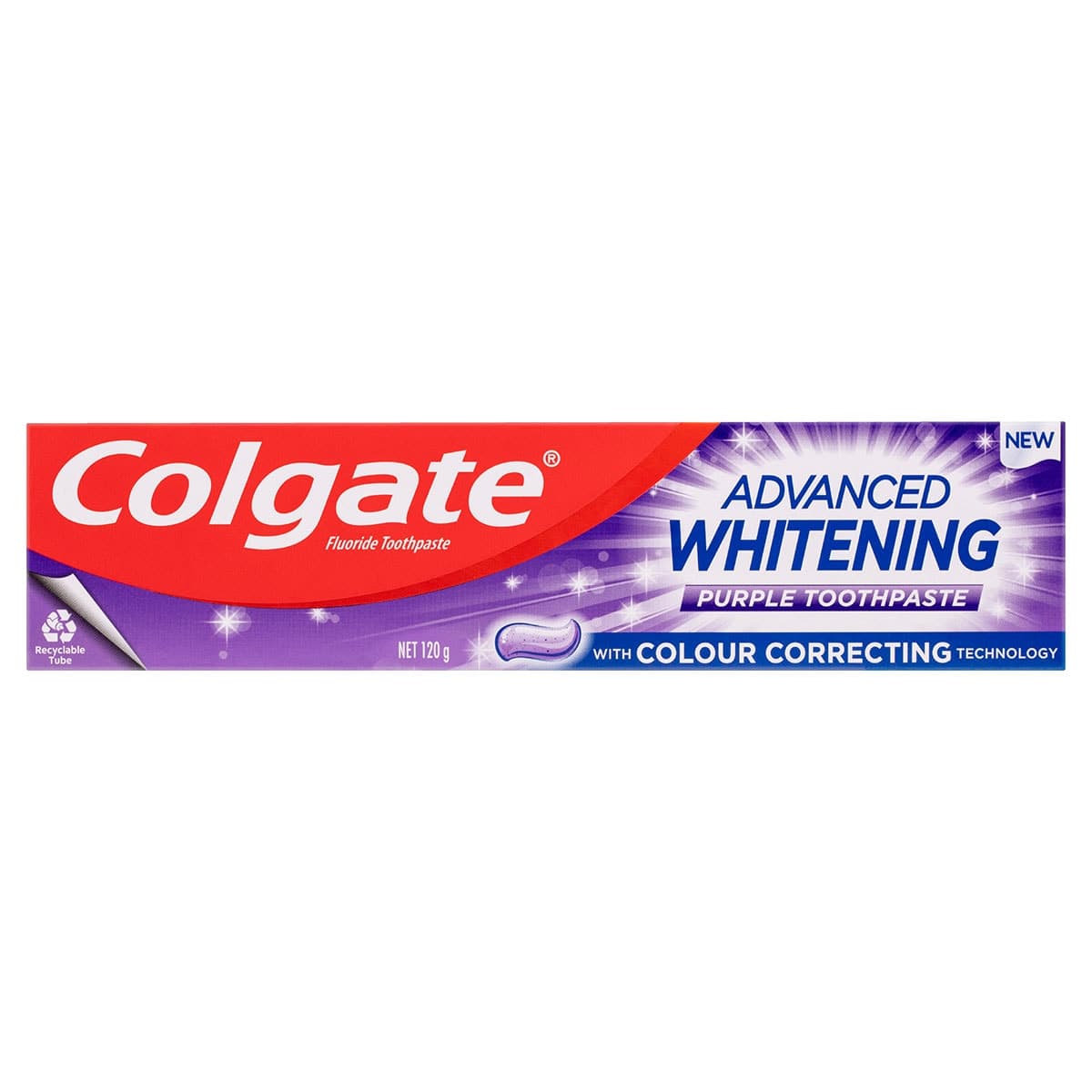 Thumbnail Colgate Advanced Whitening Purple Toothpaste 120g