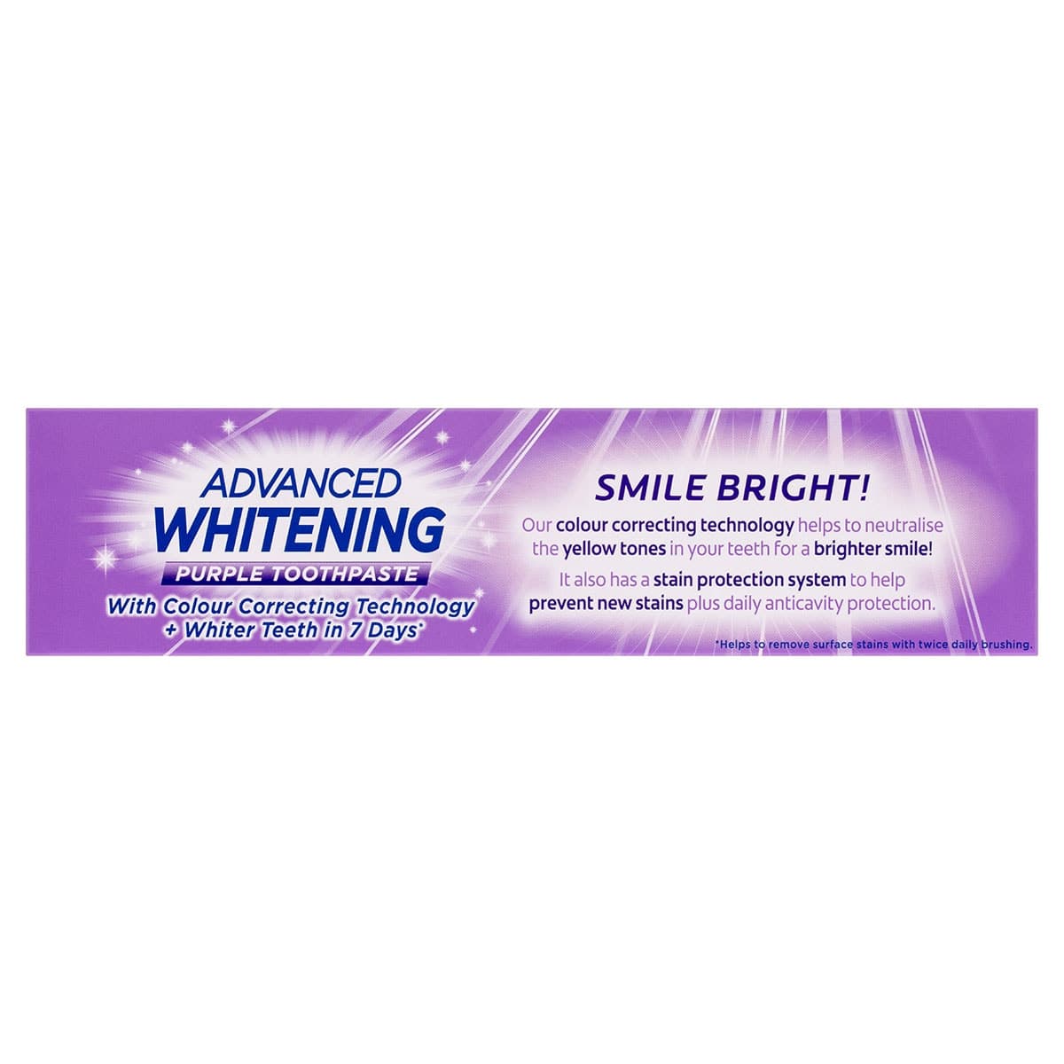 Thumbnail Colgate Advanced Whitening Purple Toothpaste 120g