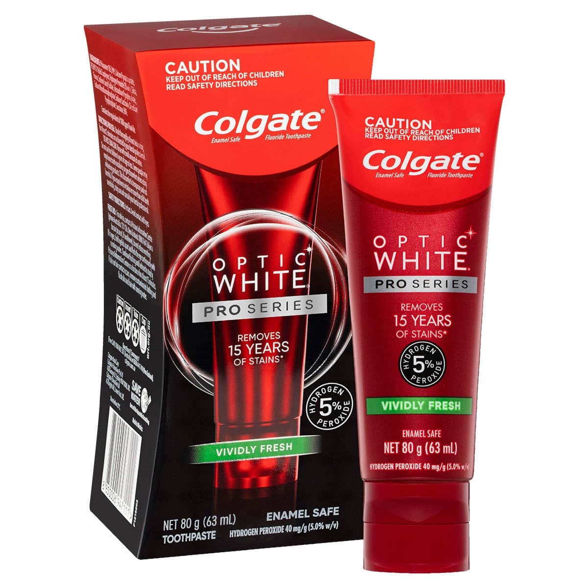 Thumbnail Colgate Optic White Pro Series Vividly Fresh Whitening Toothpaste 80g