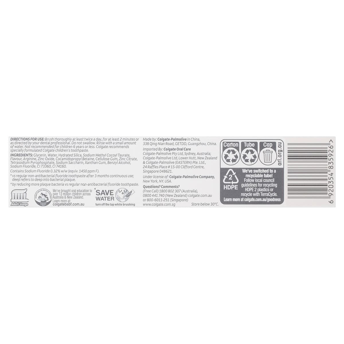 Thumbnail Colgate Total Plaque Release Toothpaste Gentle Fragrant Mint 95g