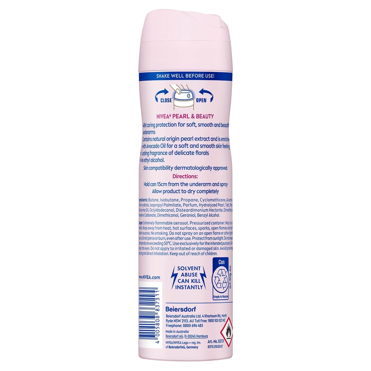 Thumbnail Nivea Pearl & Beauty Anti-Perspirant Deodorant Spray 150ml