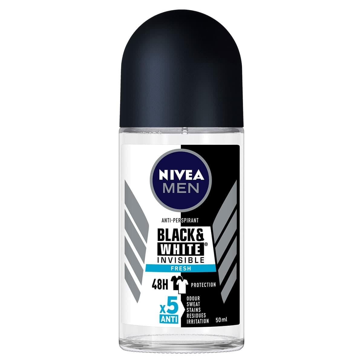 Thumbnail Nivea Men Invisible Black & White Anti-Perspirant Roll-on Fresh 50ml