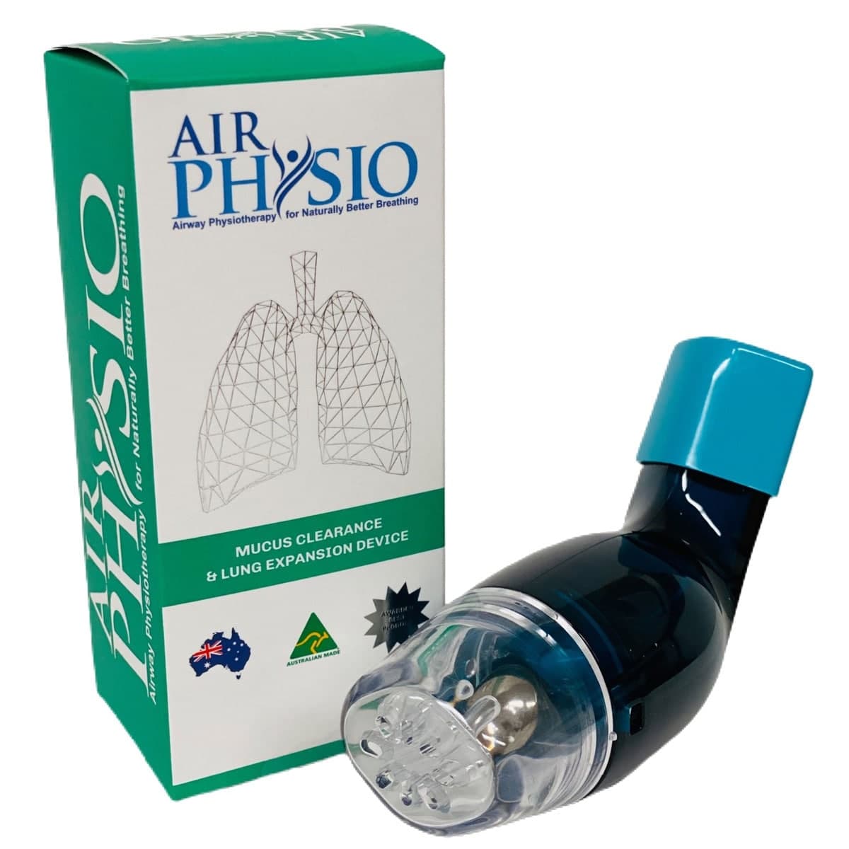 Thumbnail AirPhysio Mucus Clearance Device Average Lung Capacity