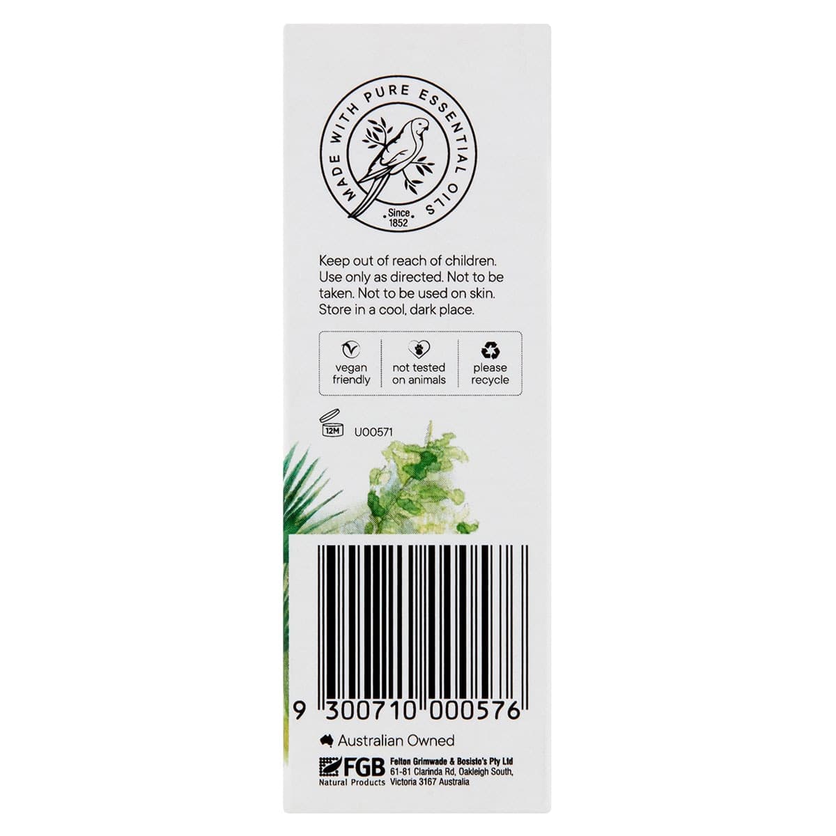 Thumbnail Bosisto's Natives Daintree Essential Oil 10ml