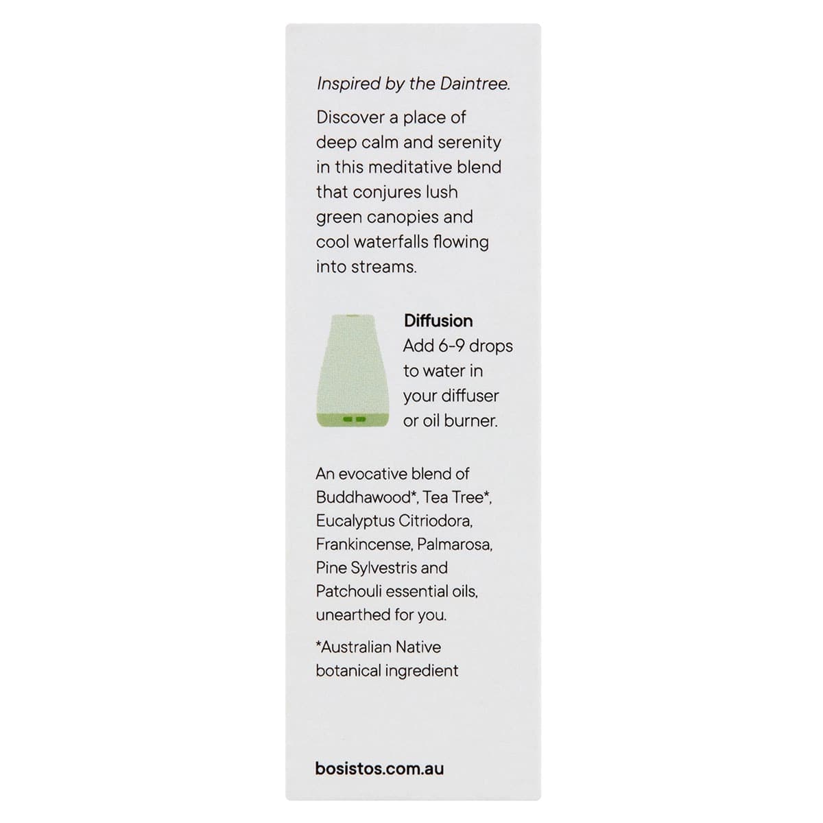 Thumbnail Bosisto's Natives Daintree Essential Oil 10ml