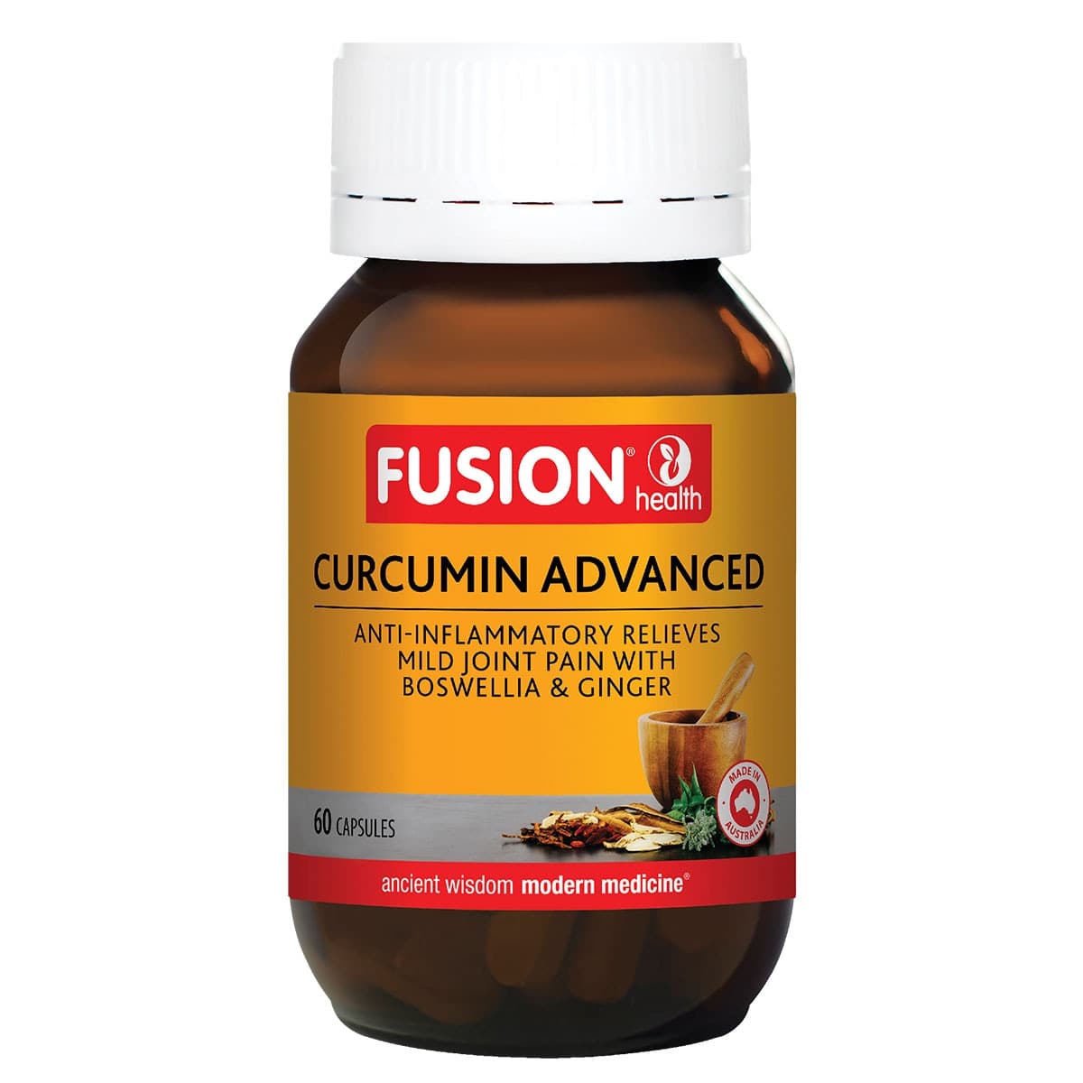 Thumbnail Fusion Health Curcumin Advanced 60 Tablets (previously Capsules)