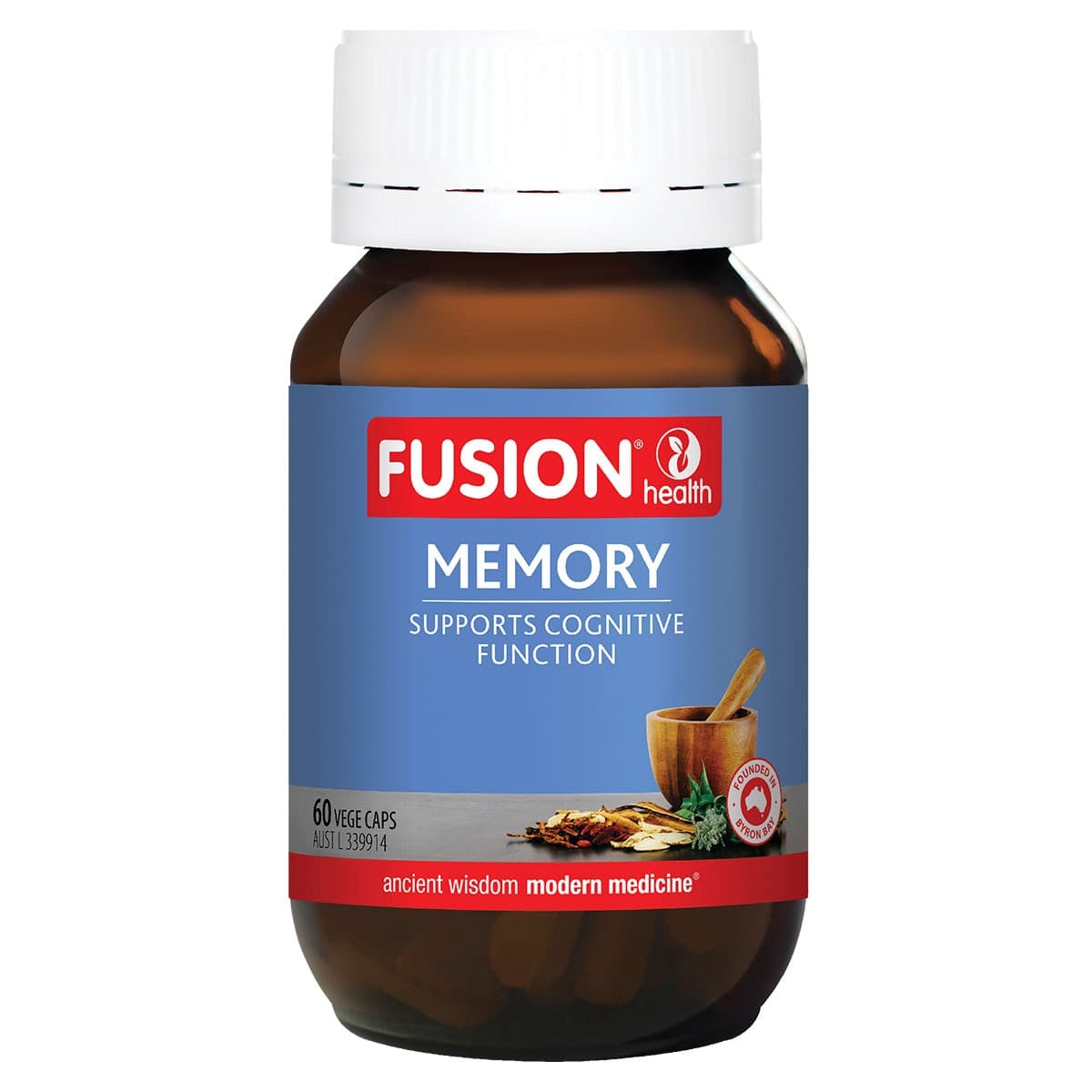 Thumbnail Fusion Health Memory 60 Vege Capsules
