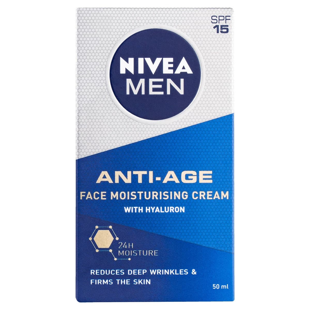 Thumbnail Nivea Men Anti-Age Hyaluron Face Moisturising Cream SPF15 50ml
