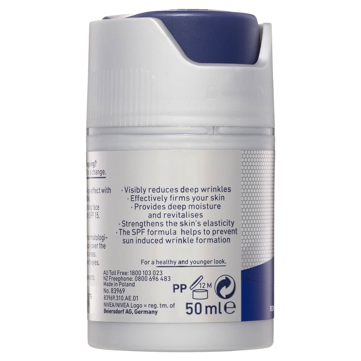 Thumbnail Nivea Men Anti-Age Hyaluron Face Moisturising Cream SPF15 50ml