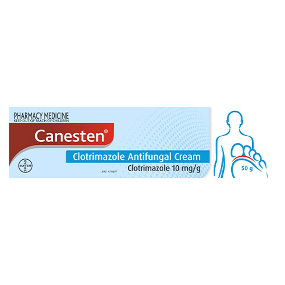 Thumbnail Canesten Clotrimazole Anti-Fungal Cream 50g