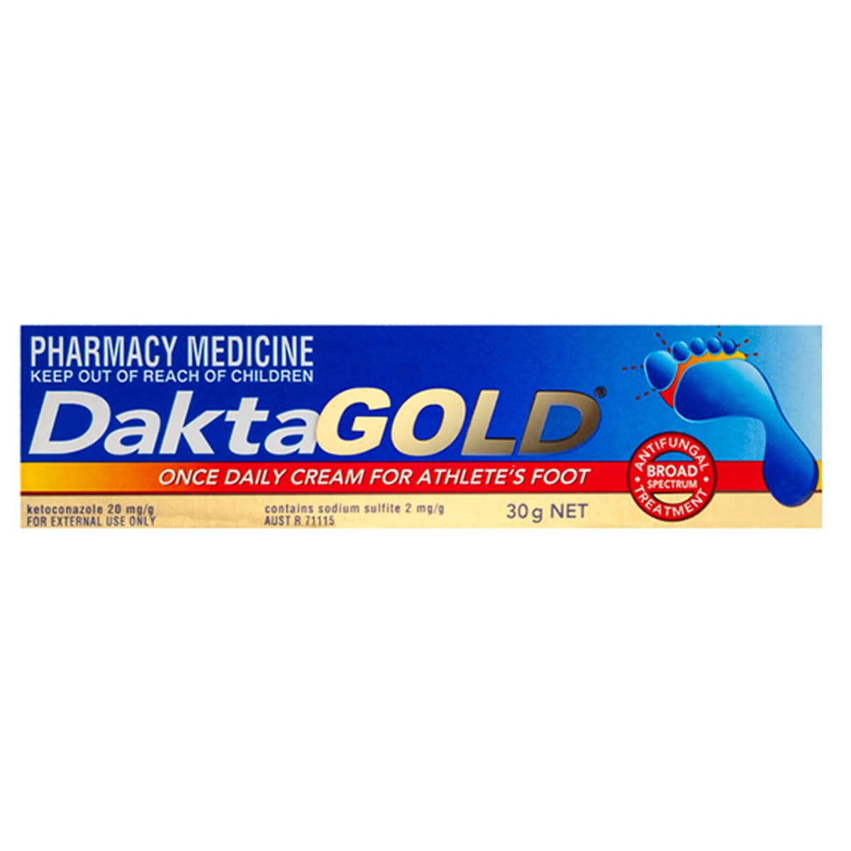 Thumbnail Daktagold Once Daily Cream for Athletes Foot 30g